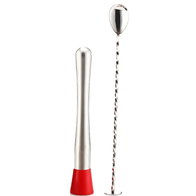 6Pcs Essential Cocktail Making Kit, Dual 600/750ml Boston Shaker Full Tools With PU Storage Bag, Portable  Bar Mixology