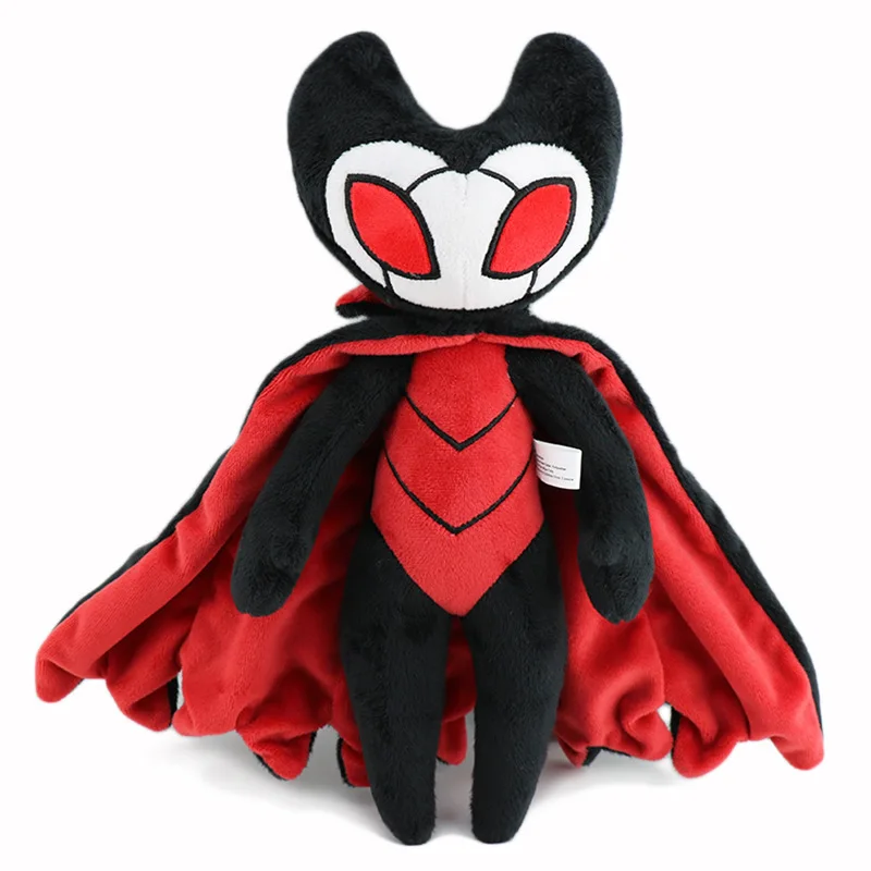かわいいホロウナイトぬいぐるみおもちゃ、ファンのための超柔らかいぬいぐるみ、ビデオゲームを愛する大人への完璧なギフト