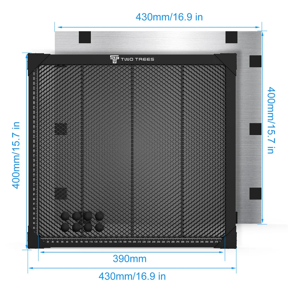 TWOTREES Co2 Laser Honeycomb Bed Laser Equipment Honeycomb Working Table For Sculpfun XTOOL CO2 Cutting Laser Engraver Machine