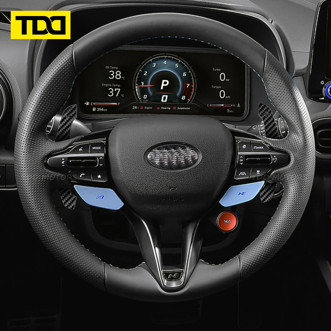 TDD Real Carbon Fiber Magnetic Paddle Shifters For Hyundai N