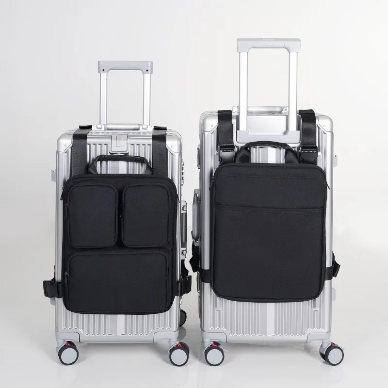 

Travel Essential Easy Load Vest Bag Holiday Gift 16 Inch Laptop Bag Luggage External Hand Held Detachable Lightweight Backpack