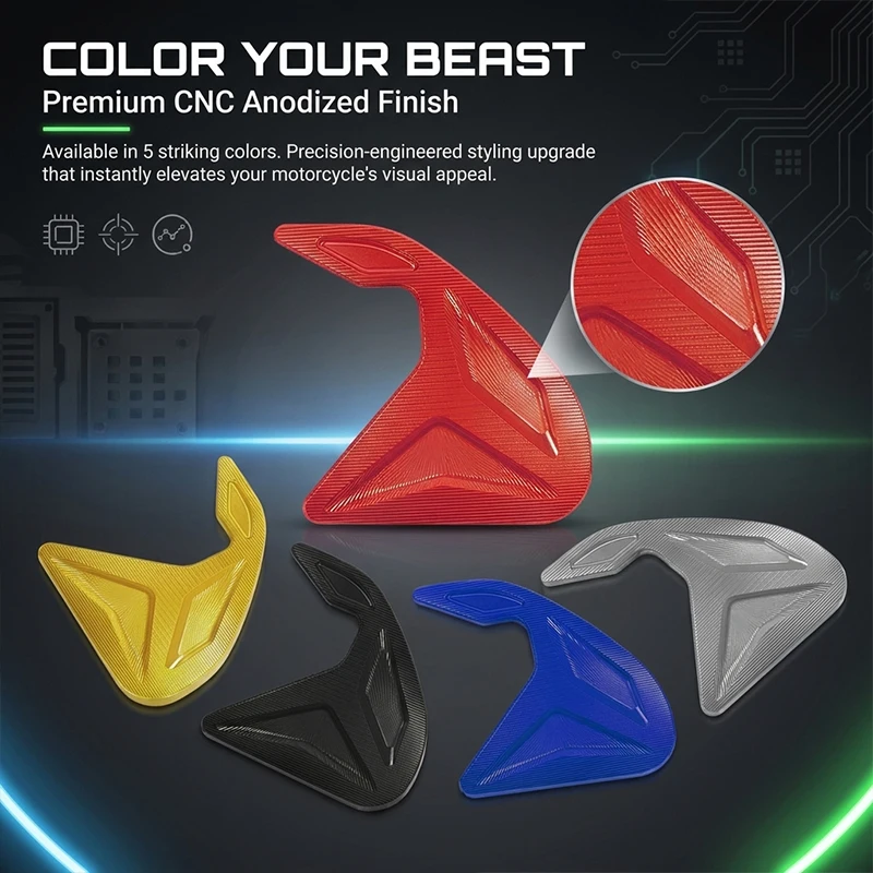 Motorcycle Air Filter Decorative Protective Cover For Honda PCX125 PCX160 ADV160 PCX 125 160 ADV Outer Hood Anti-Collision Guard