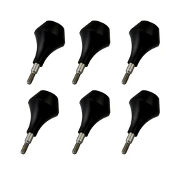 3/6pcs Soft Nylon Arrowheads Blunt Game Archery Target Tips Practice Broadheads Harmless Arrow Head For Recurve Compound Bow