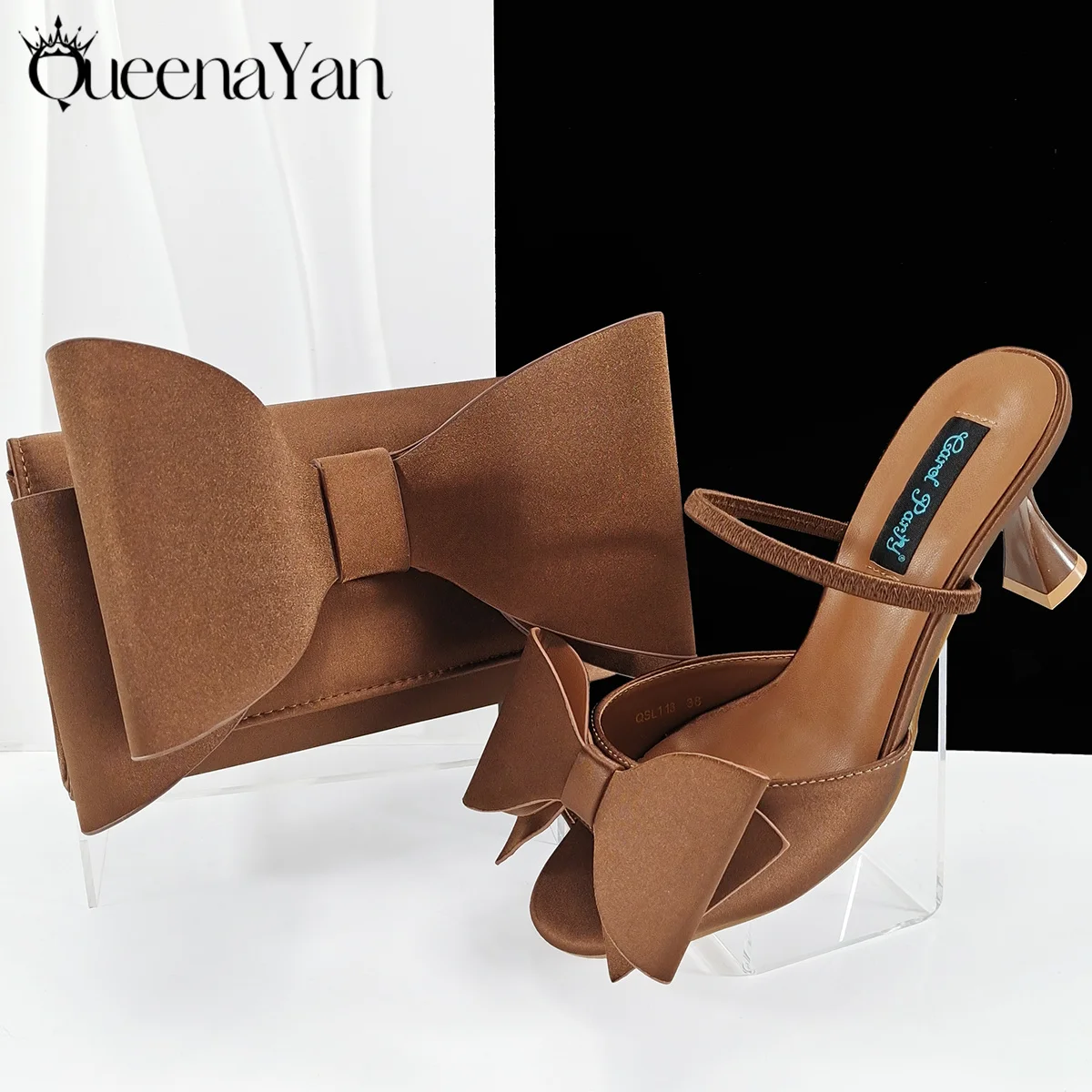 queena-yan-estilo-maduro-color-cafe-fiesta-boda-nuevo-diseno-de-nudo-de-mariposa-grande-senora-peep-toe-tacones-altos-pequenos-y-conjunto-de-bolso
