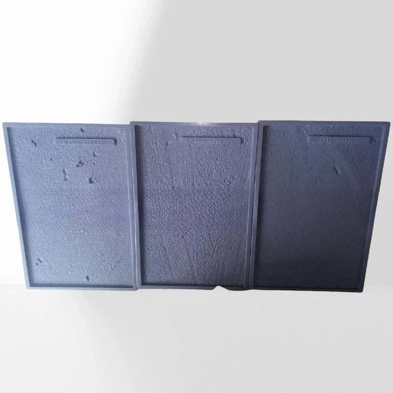 Roughness comparison SCRATA pattern of 48 cast steel surfaces