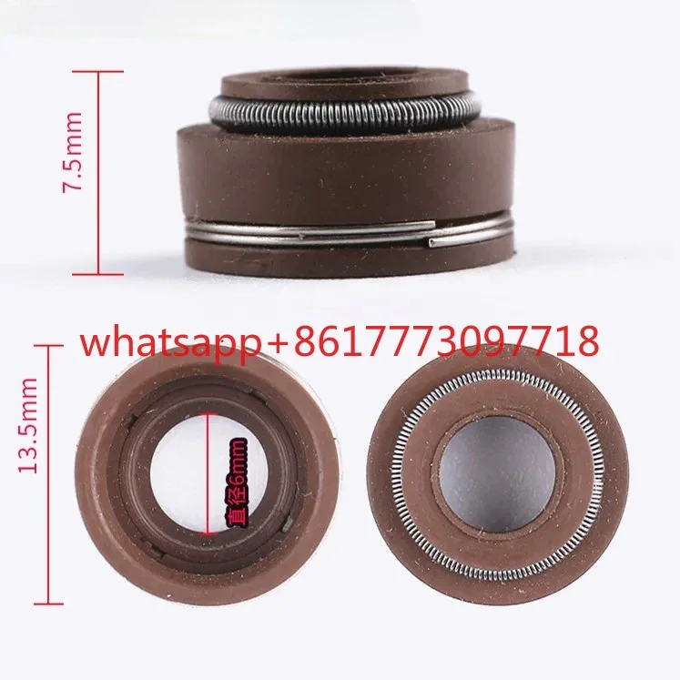 Valve Stem Oil Seal Stuff Box For Honda GX390 GX340 GX270 GX240 11HP 13HP 8HP 9HP 188F 190F 192F Generator Lawn Mower Engine