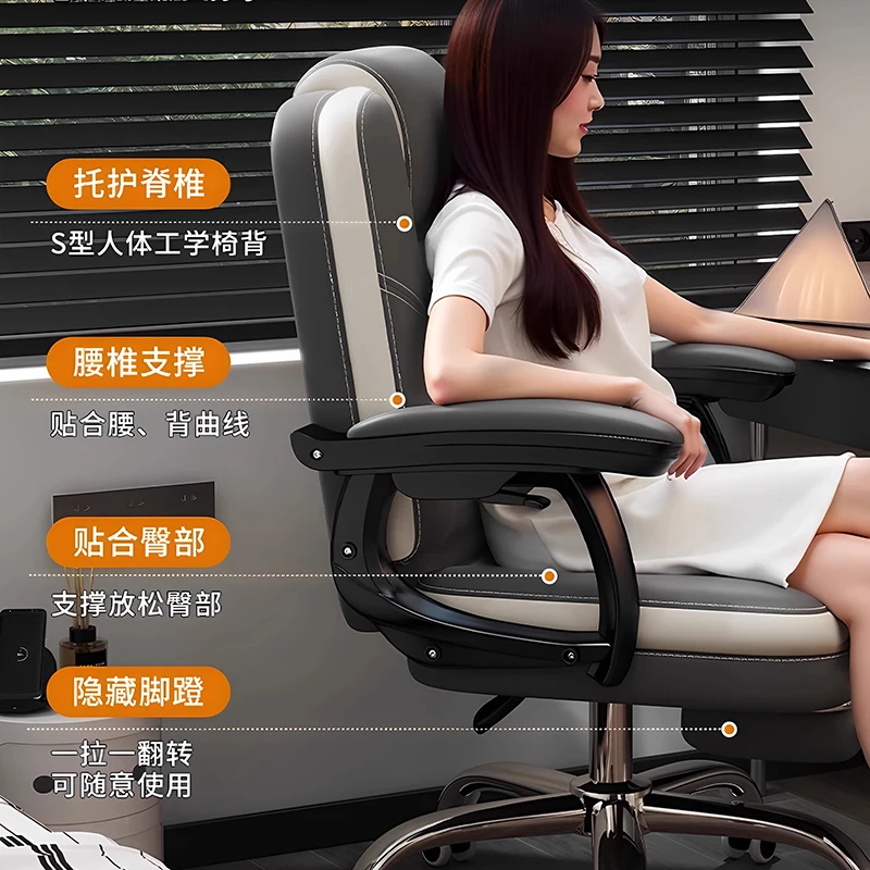 Chaise Pliable Assembly Pc Chair Office Cheap Gamer Chair for Vanity Pink Furniture Ardor Gaming Desk Table Deck-chair Recliners view 3