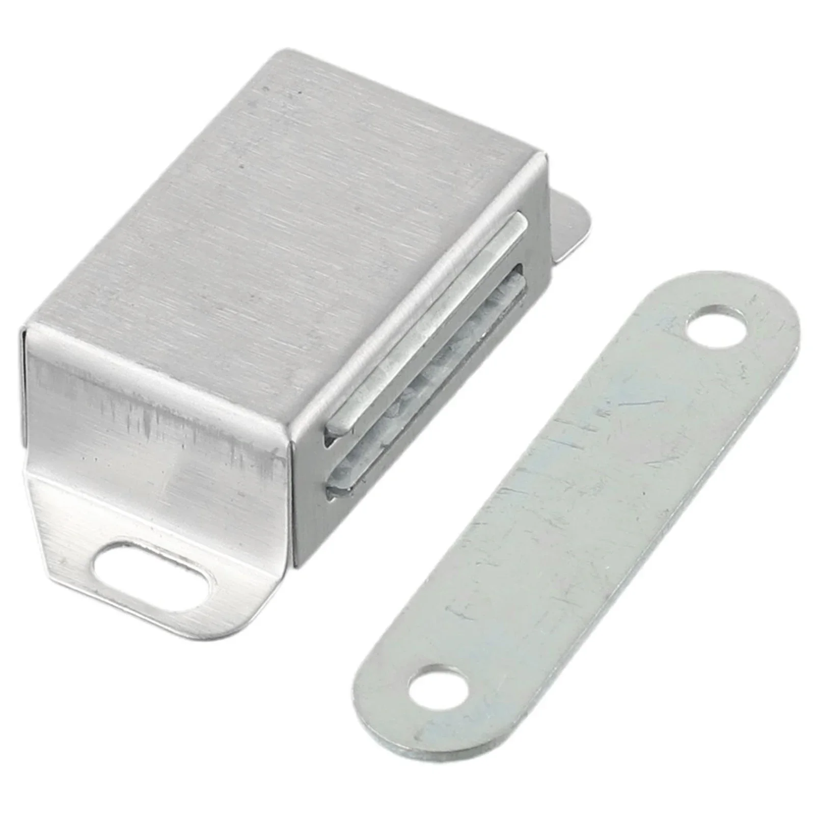 1Pc Stainless Steel Cabinet Magnetic Catch Strong Heavy Duty Cupboard Magnets 53*22*14mm 10KG Furniture Hardware