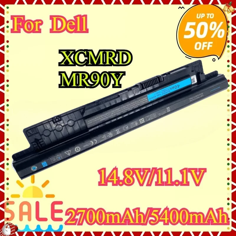

For DELL Inspiron 15 3000 3421 3721 5421 5521 17R 5721 3521 3437 3537 5437 5537 3737 5737 XCMRD 14.8V 40Wh MR90Y Laptop Battery