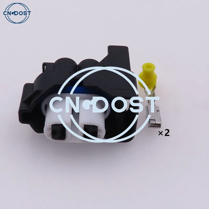 

1 Set 2 Pin 7183-3789-30 Auto Fog Light Connector Car Waterproof Lamp Wire Socket AC Assembly With Pins And Rubber Seals