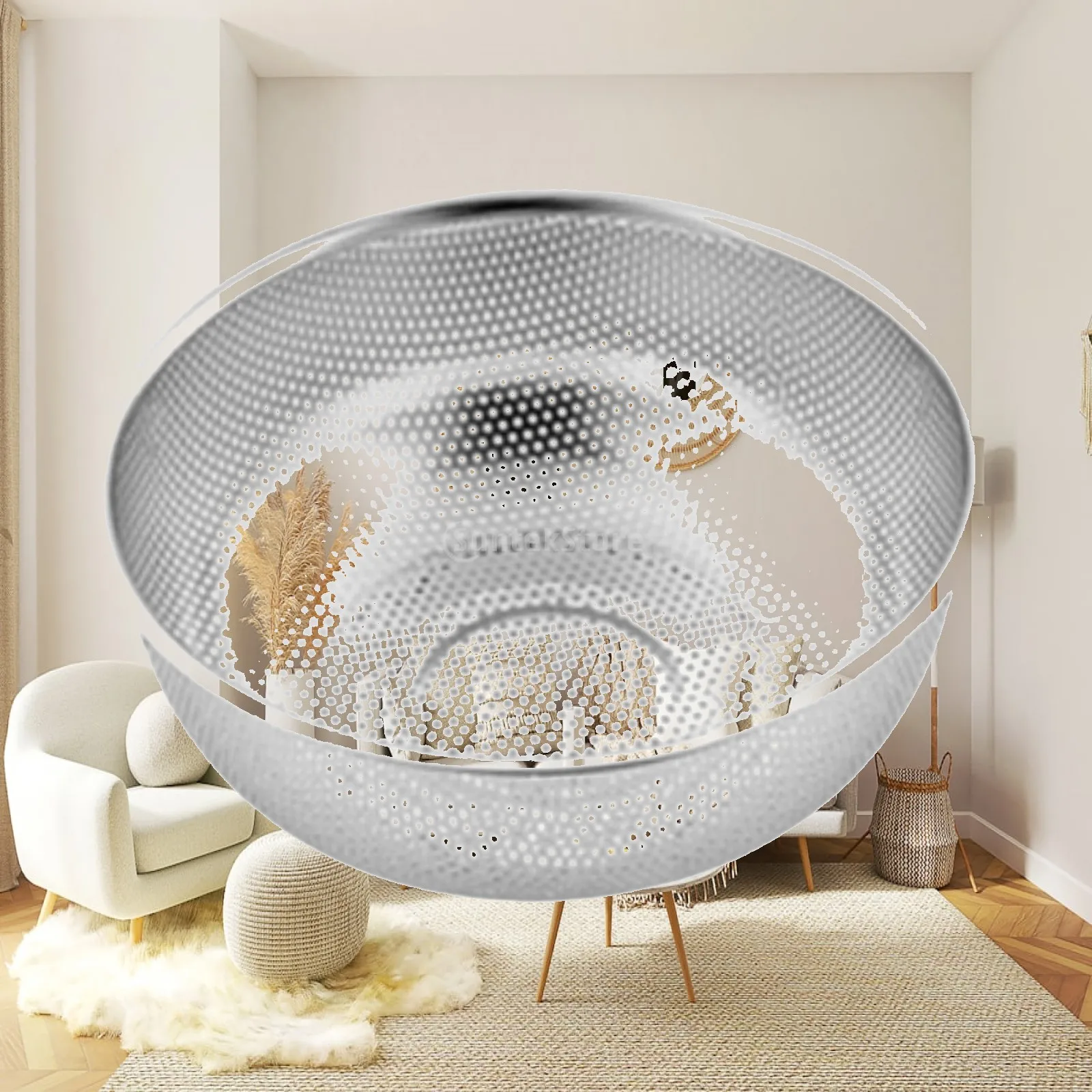 Garden Sieve High Performance Drainage Basket for Garden Accessories Direct Replace Silver Garden Tool