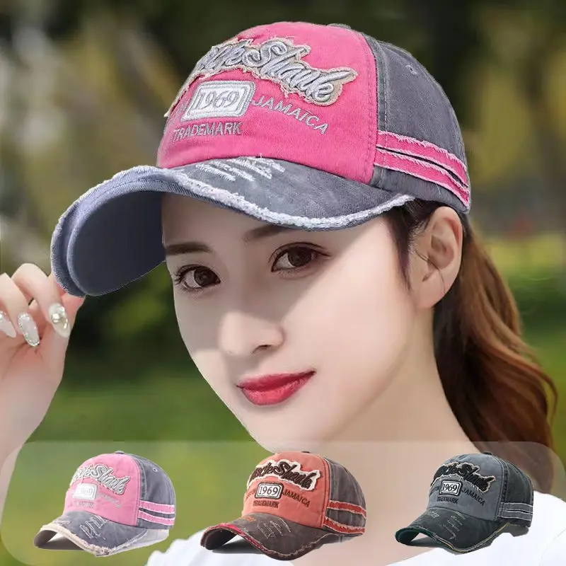 Spring Summer Embroidery Baseball Cap Fashion Snapback Hats Casquette Bone Cotton Fitted Hat For Men Women