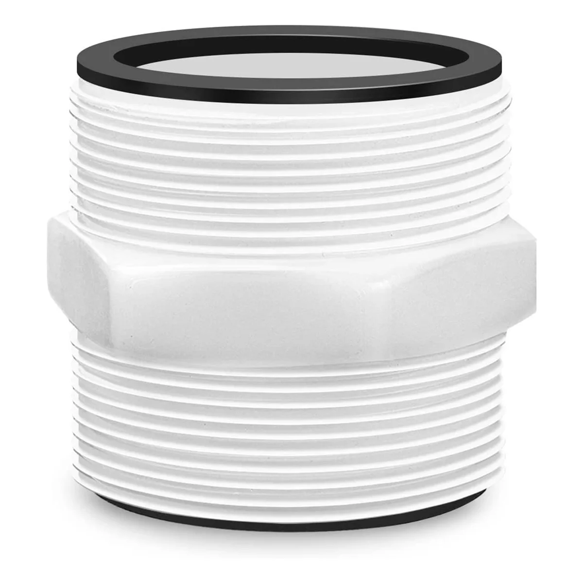 

Pool Hose Adapter 1.5 Inch for Intex Coleman Pool Pump Hose with Ring Gaskets Swimming Pool Hose Adapter Parts