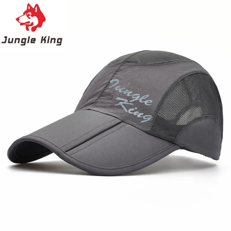 JUNGLE KING JKM02 New Unisex Outdoor Hat Sunscreen Hood Breathable Quick-drying Sports Foldable Outdoor Hiking Hat Fishing Cap