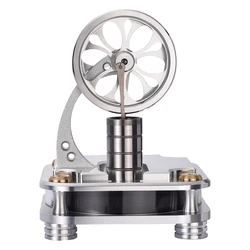 Stirling Engine Model All Metal Boutique Vertical Launching Scientific Puzzle Toy Gift for Class Teaching Science