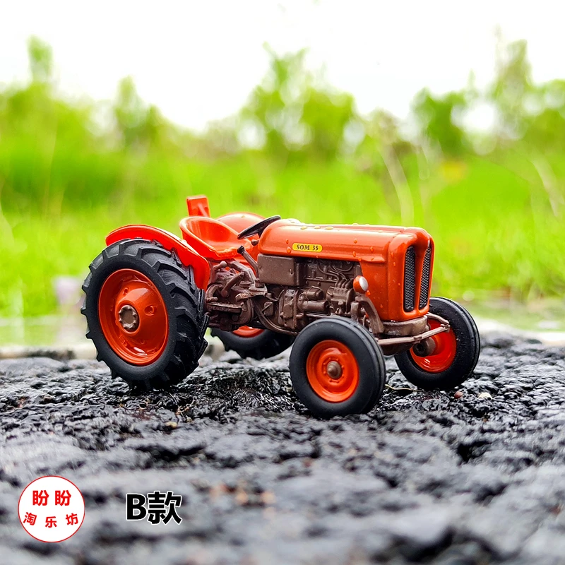 UH Diecast 1/43 مقياس جرار سبيكة سيارة نموذج سيارة مزرعة المشهد عرض لعب للأولاد هدية الصندوق الأصلي