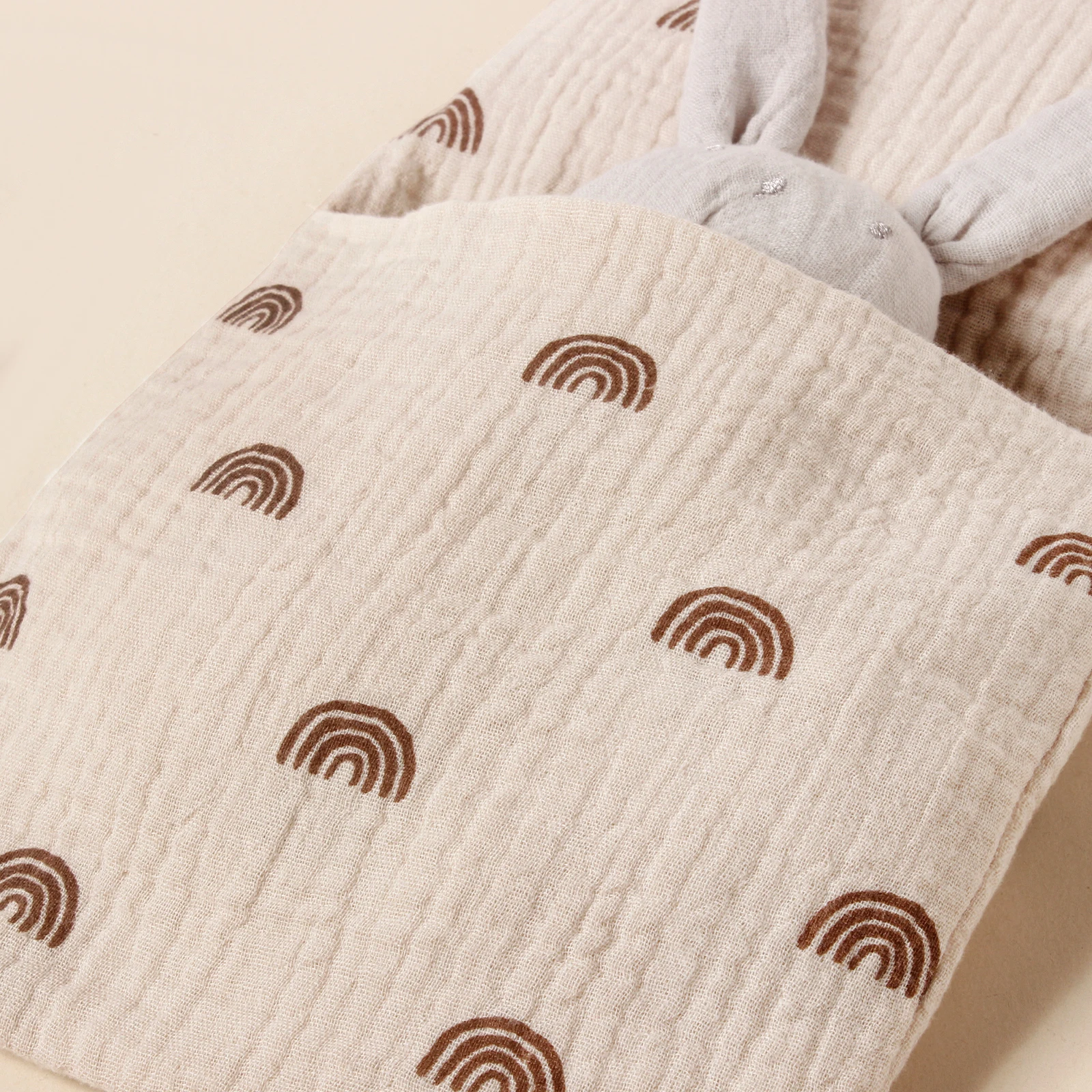 New Design Multifunction Storage Bag Baby Crib Hanging Diaper Bag Kids Pure Cotton Printed Dolls Storage bag