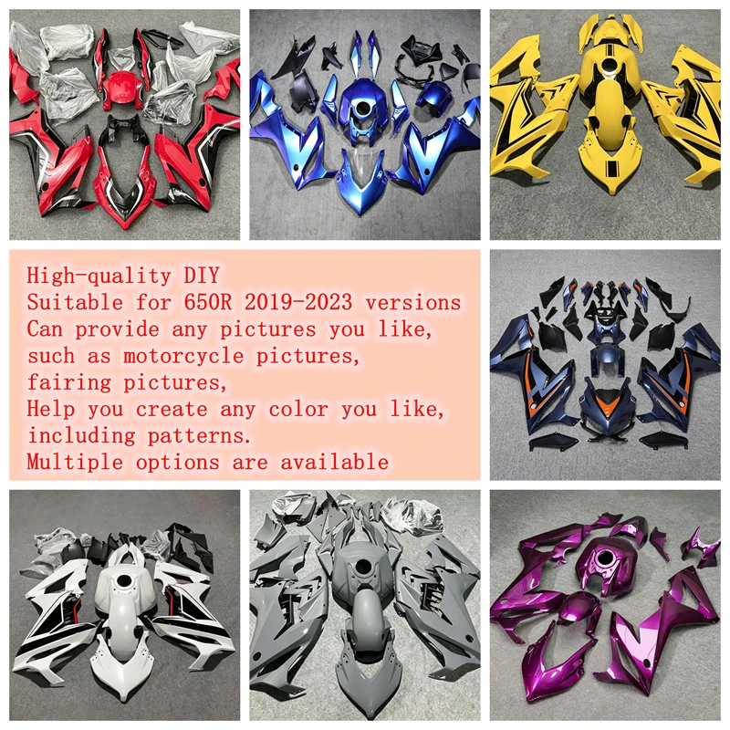 4Gifts Neues ABS-Motorrad-Verkleidungsset, passend für Honda CBR650R 2019-2023, Karosserie-Set, verschiedene Optionen erhältlich