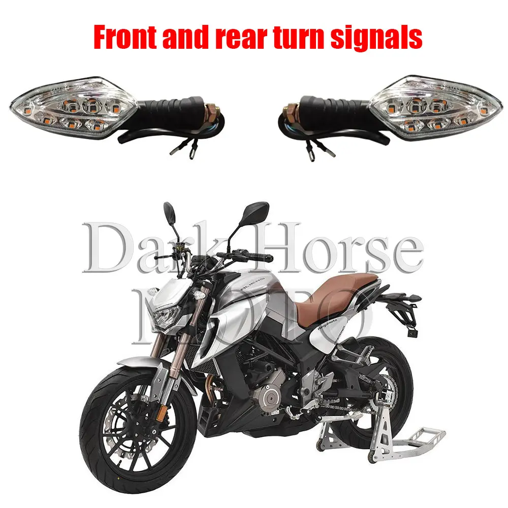 

Motorcycle Front And Rear Turn Signals Original Wide Accessories FOR Senke Alien Monster 300