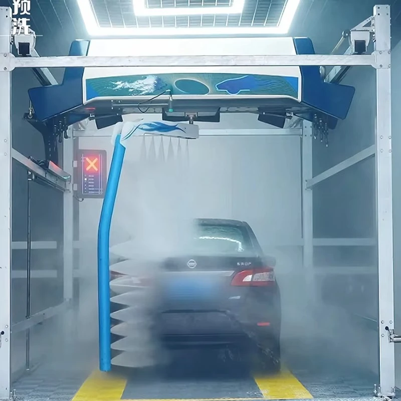 Touchless Automatic Car Washing Machine Single Swing Arm Car Washing Machine Electric Power Source