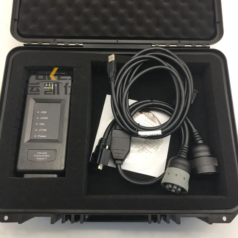 317-7485 Communication ET3 Adapter III Diagnostic Tool With Software Excavator Truck for Caterpillar Testing
