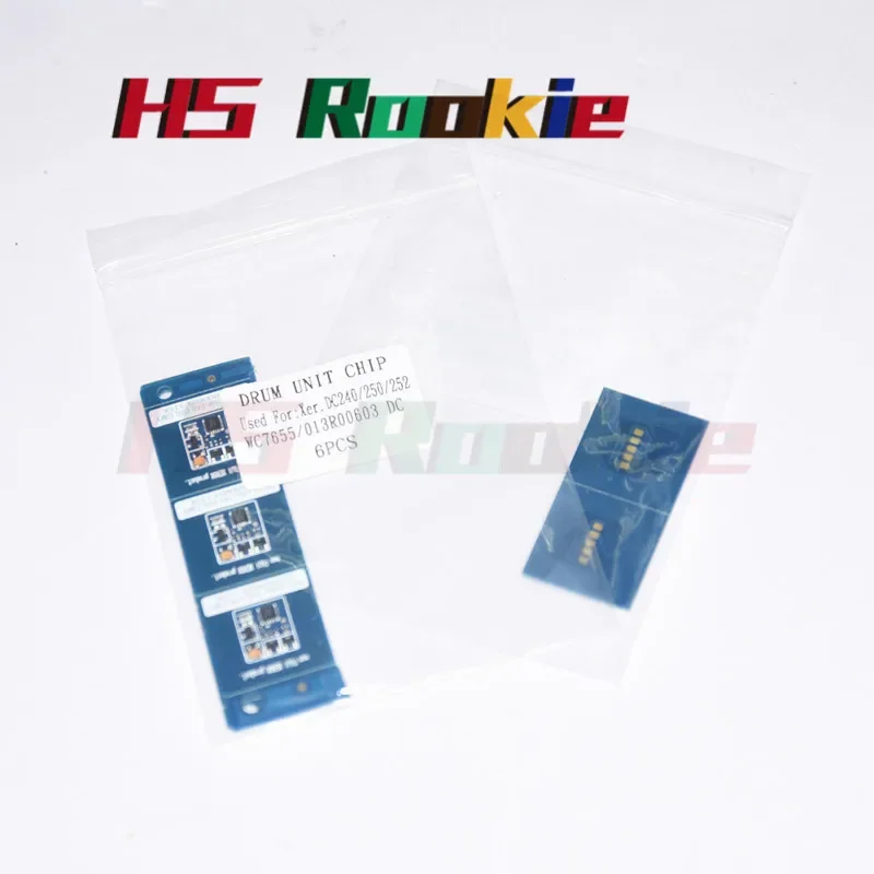 8pcs Drum Chip for Xerox DocuColor 240 242 250 252 260 WorkCentre 7655 7665 7675 7755 7765 7775 Drum Chip 013R00602 013R00603