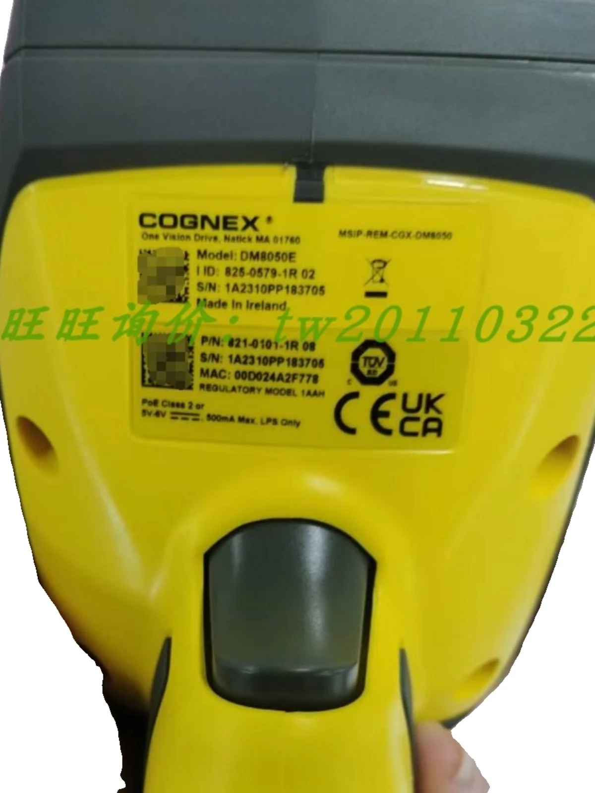 [Cuidado genuino] DMR-8050E-0200 Lector de códigos Cognex, pistola de escaneo de códigos, nuevo