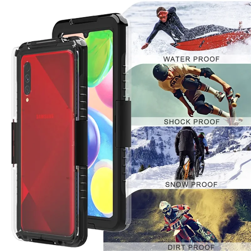 Custodia impermeabile IP68 per OPPO Reno 10 9 8 Pro custodia subacquea nuoto sportivo custodia antiurto trova X6 X5 X3 Pro X3 Neo Cover