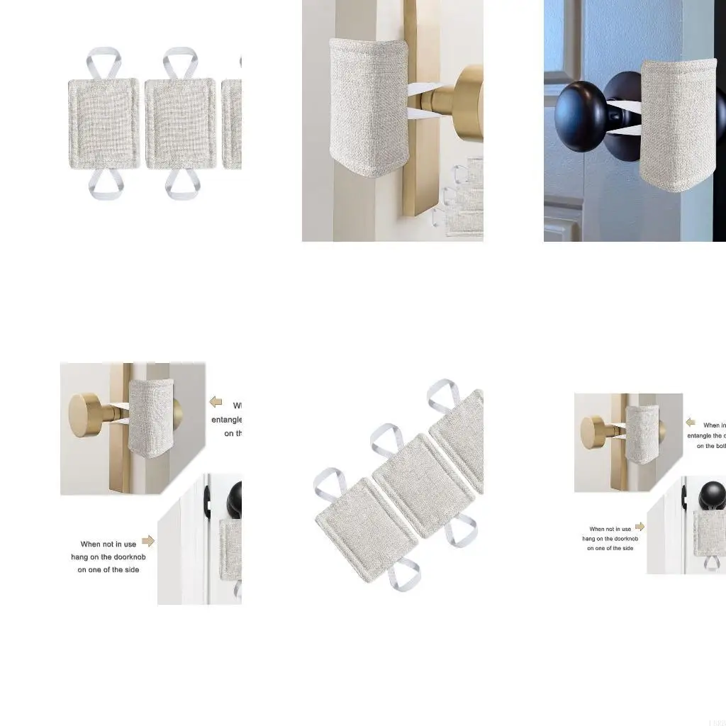 

3 шт. дверные глушители предотвращают захлопывание дверного замка, оборудованы эластичной лентой, звукоизоляция, защитный замок