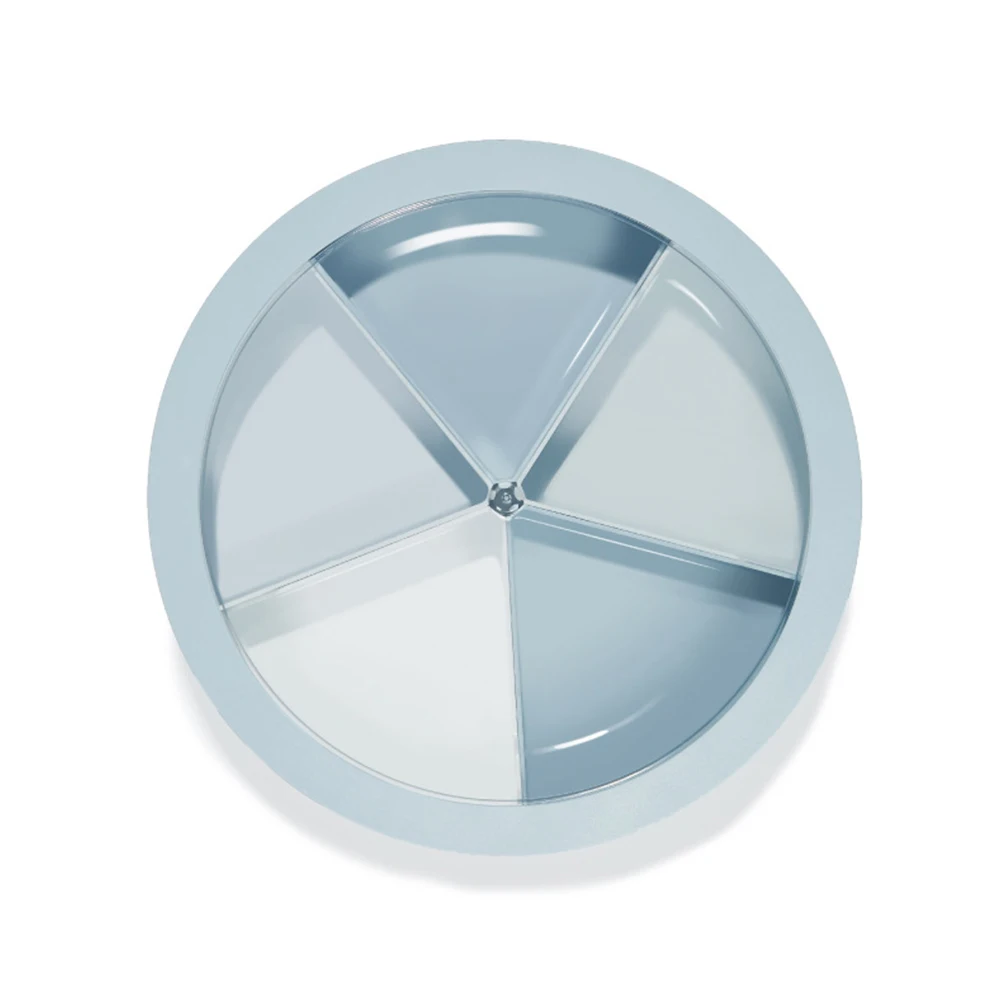 

Food Storage Container Snack Tray Stackable Design Compact Size Elegant Home Decor Retro Design Reusable Plastic Material