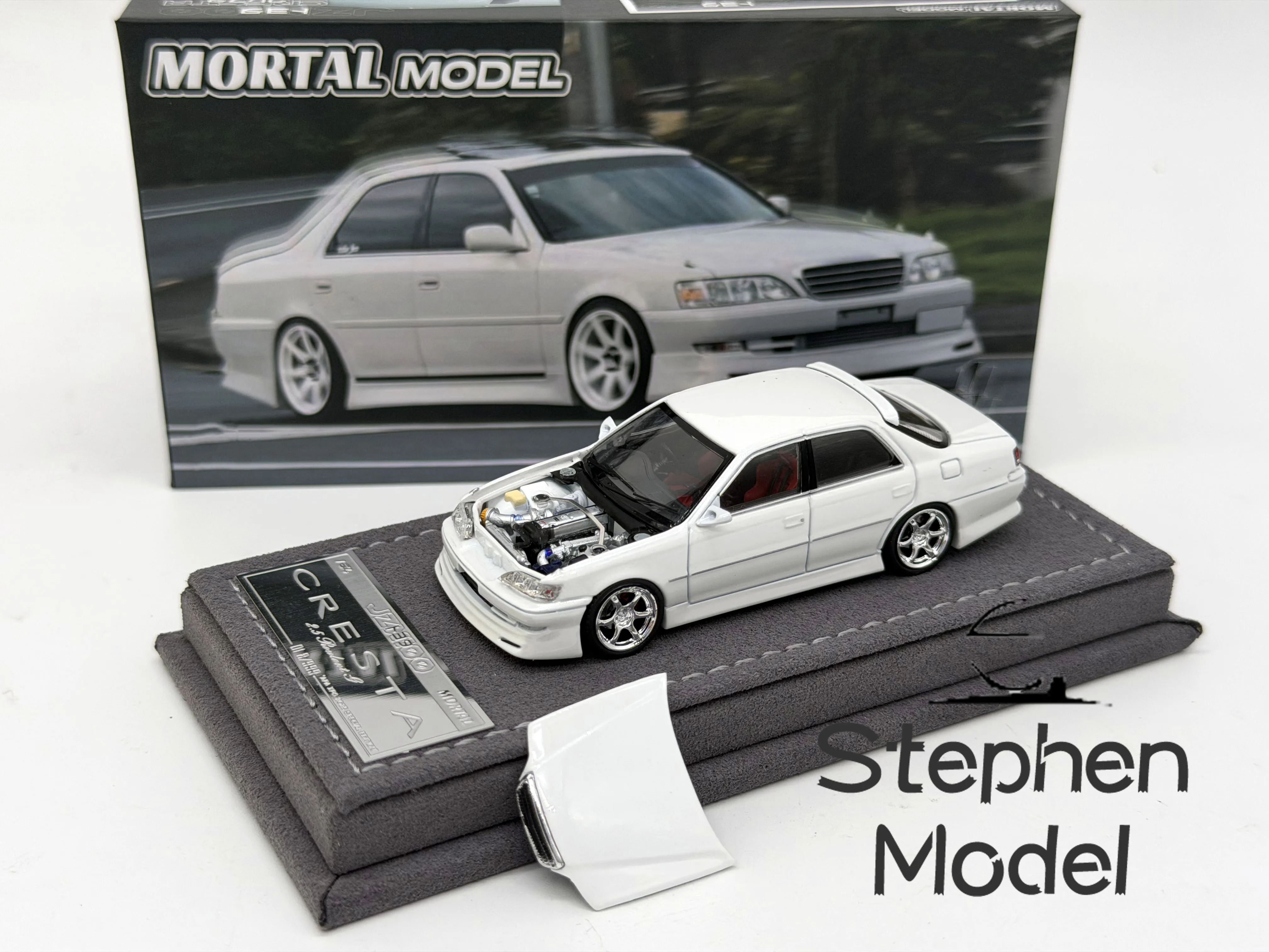 MORTAL 1:64 CRESTA JZX100 佛山限定ホワイトコレクションエディション