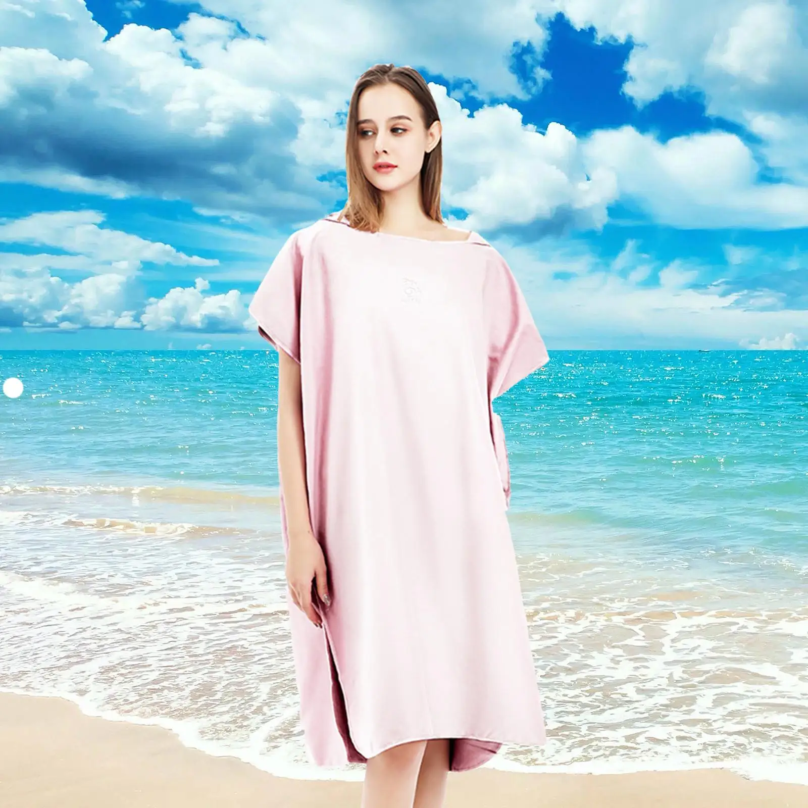 رداء تغيير معطف ركوب الأمواج مع منشفة تغيير غطاء محرك السيارة للرياضات الخارجية والسباحة على الشاطئ