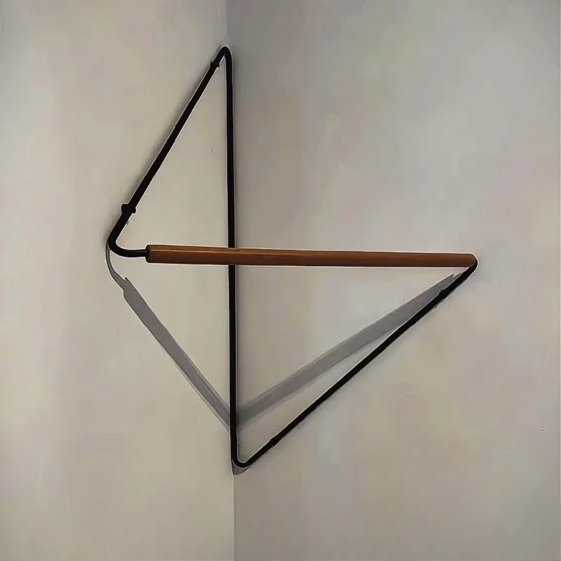 Simple corner hanger bathroom wall hanger rack bedroom does not take up space