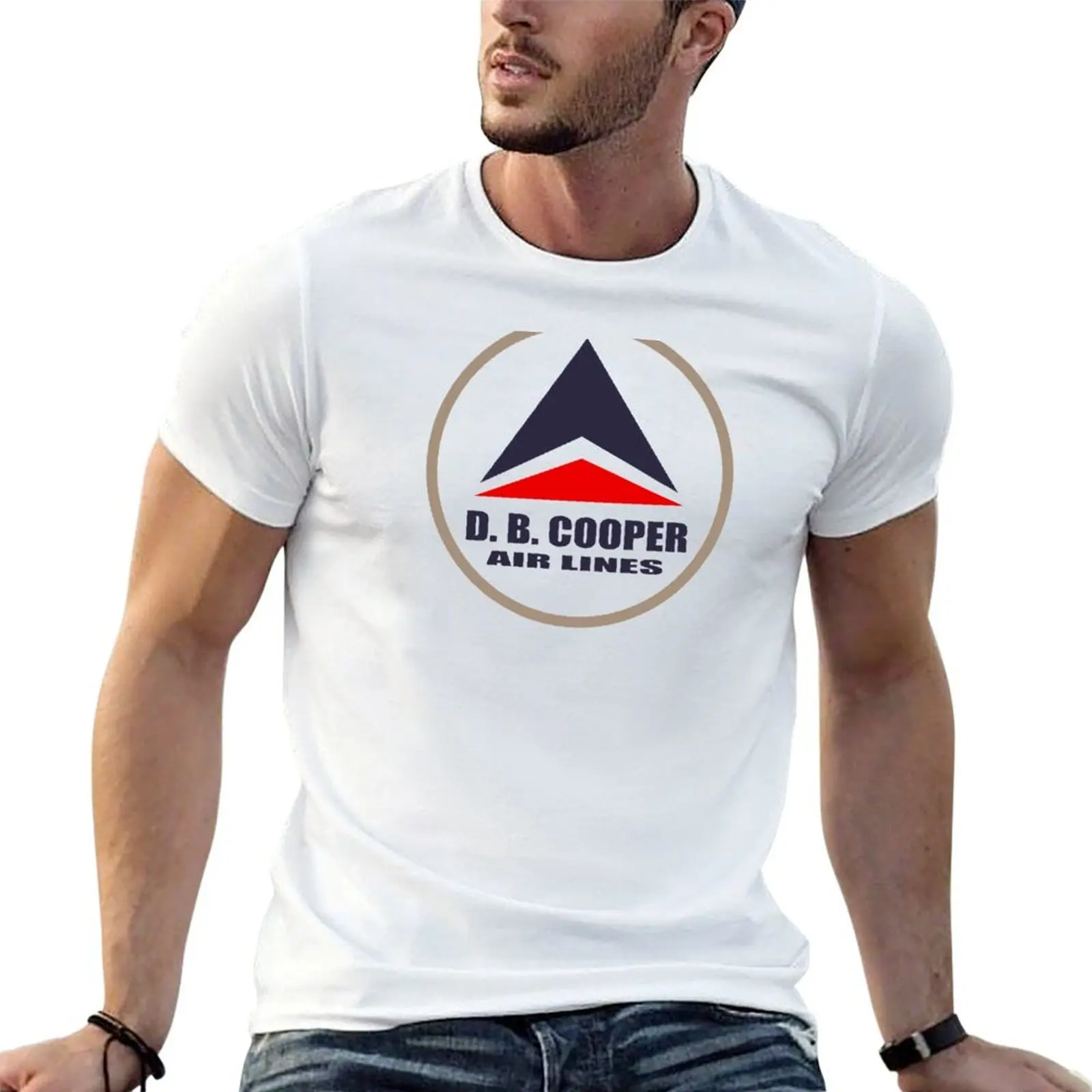 D.B. Cooper T-Shirt t shirts for man slim fit cotton t shirt pack t shirt man cotton T-Shirt