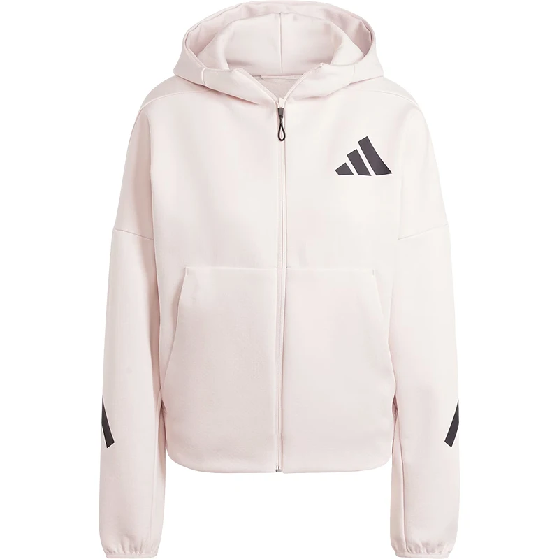 Adidas Official Genuine W Z.N.E. FZ Women's Sports Knitted Zip Jacket JF4789