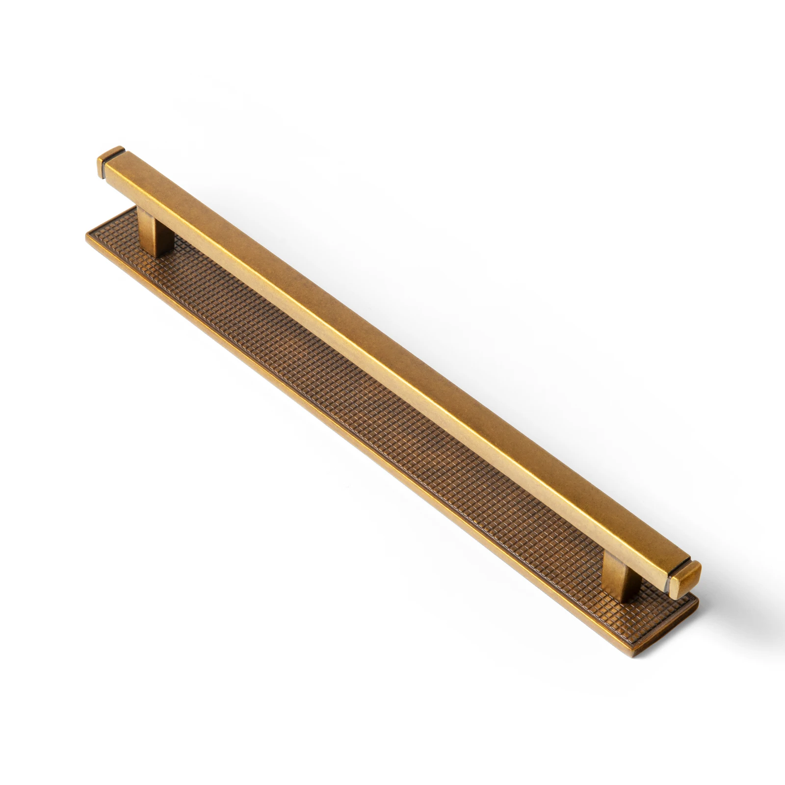 Furniture Hardware With Backplate - Goo-Ki 2'li Paket Antik Pirinç Dolap