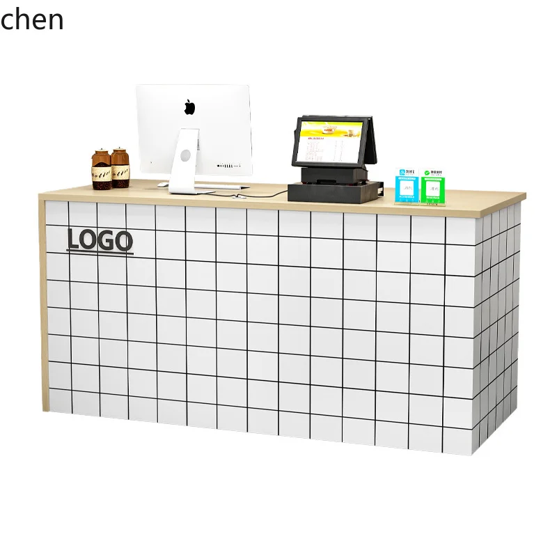 HT  company front desk reception simple clothing supermarket beauty salon bar checkout page small