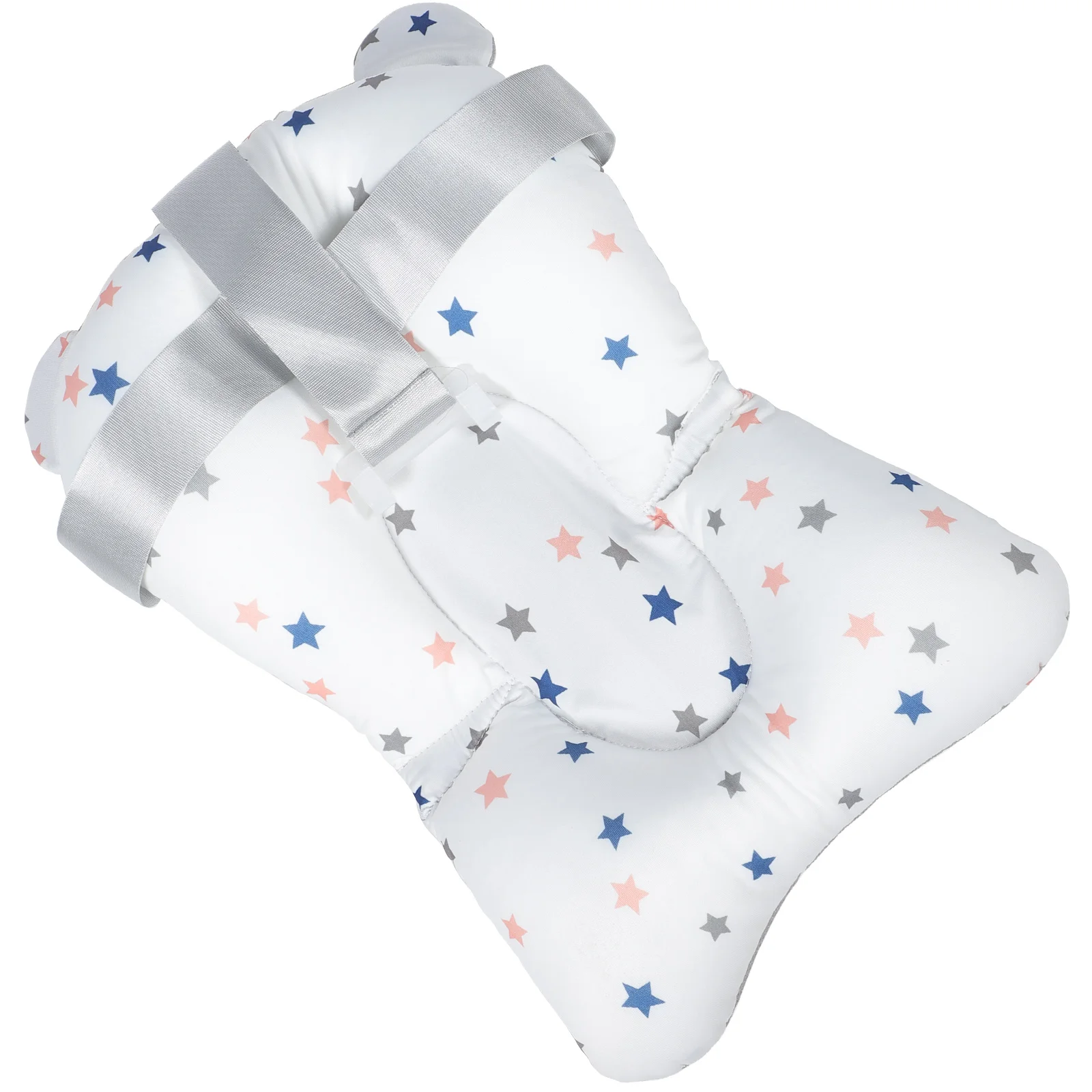 

Non slip Bath Mat Infant Bath Cushion Baby Shower Pad Newborn Tub Blue Protection Thickened Comfortable