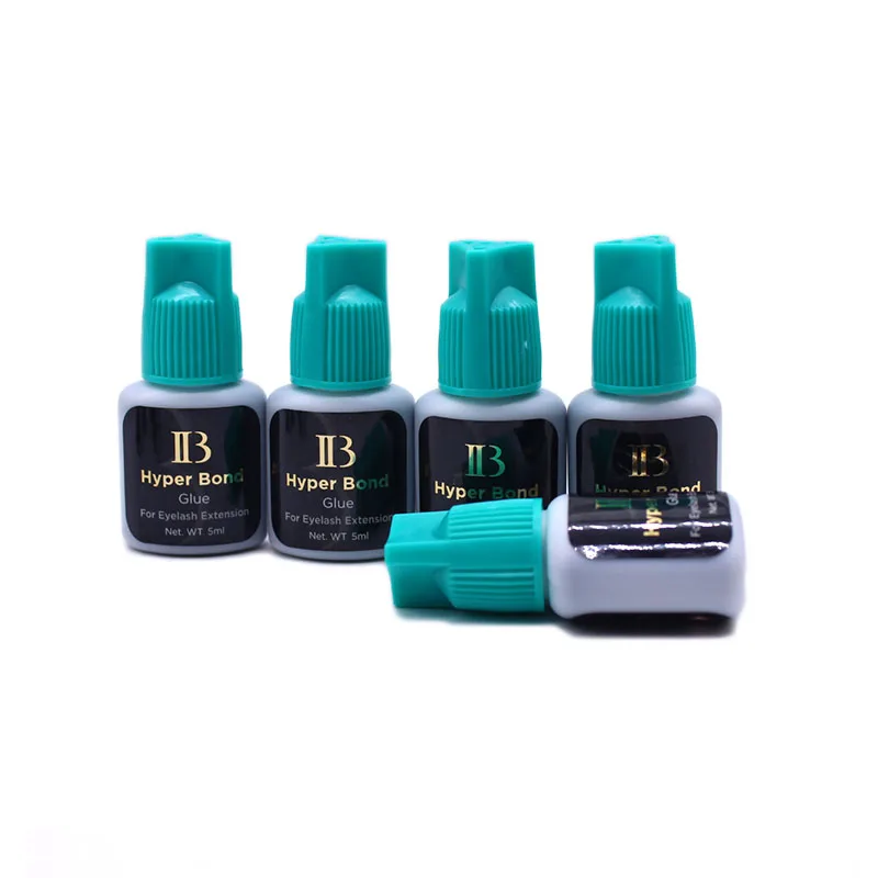 Korea IB Ibeauty Kleber 0,5s Schnelltrocknender Wimpernverlängerungskleber 5ml Original Starker Wimpernkleber Haltbarkeit 5-6 Wochen 20 Flaschen – Detail 3
