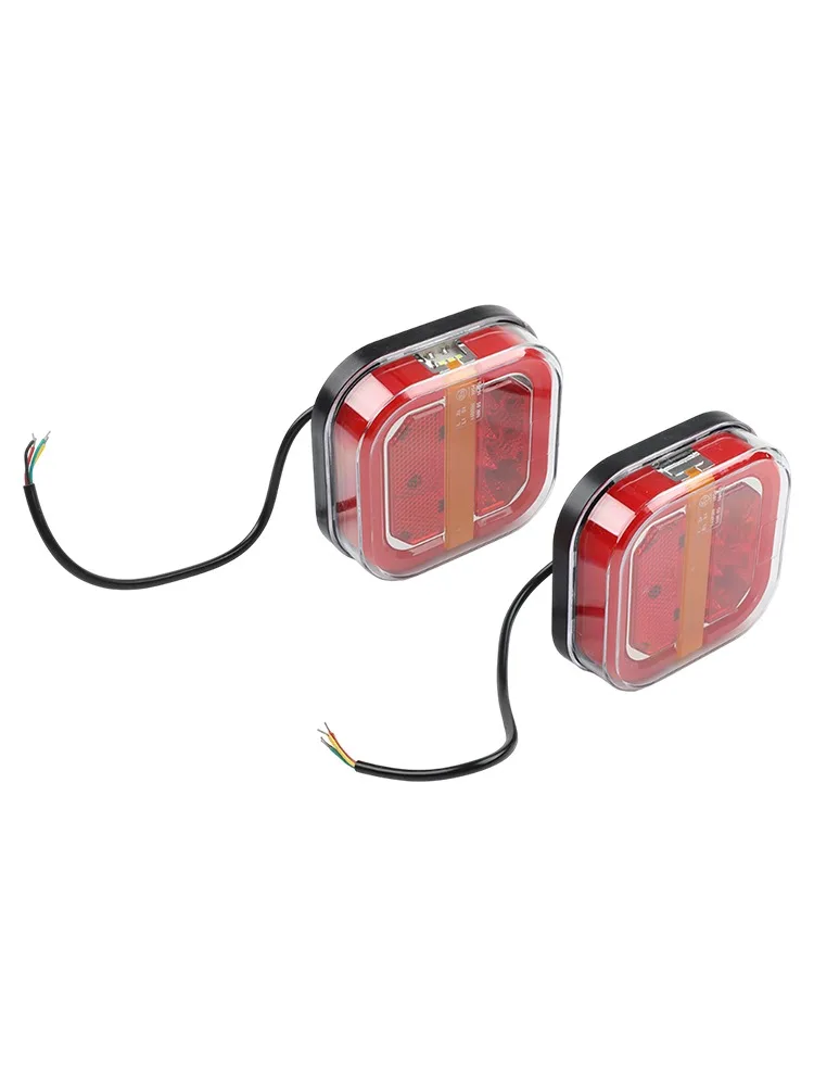 バス用ピックアップトラック用ブレーキライト12 24Vトレーラートレーラー照明4センチメートル厚さ3-5ワット電力50,000時間寿命