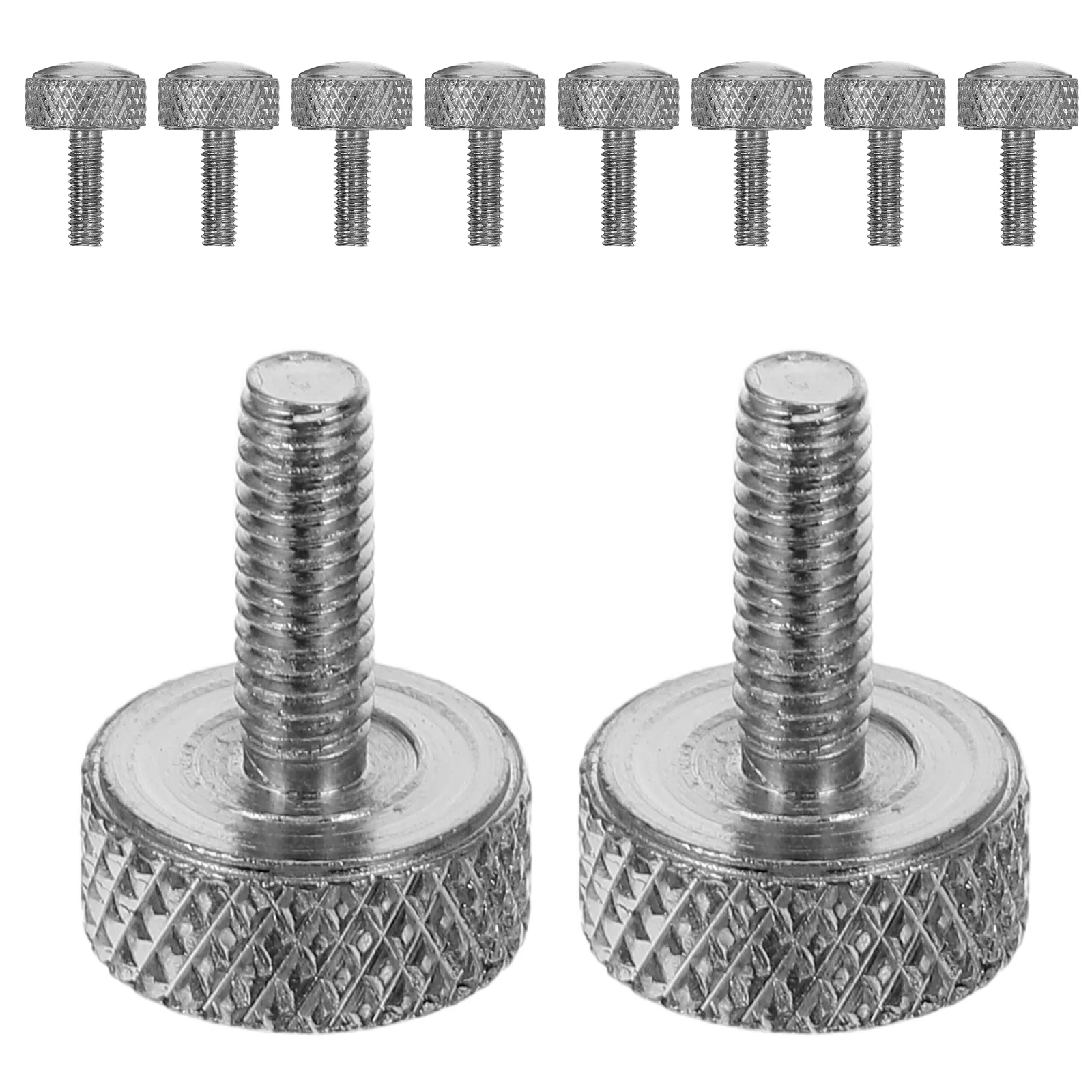 

10 Pcs Vernier Caliper Accessories Precision Knurled Thumb Screws Metal Clamping Locking Screw Knobs for Calipers Durable