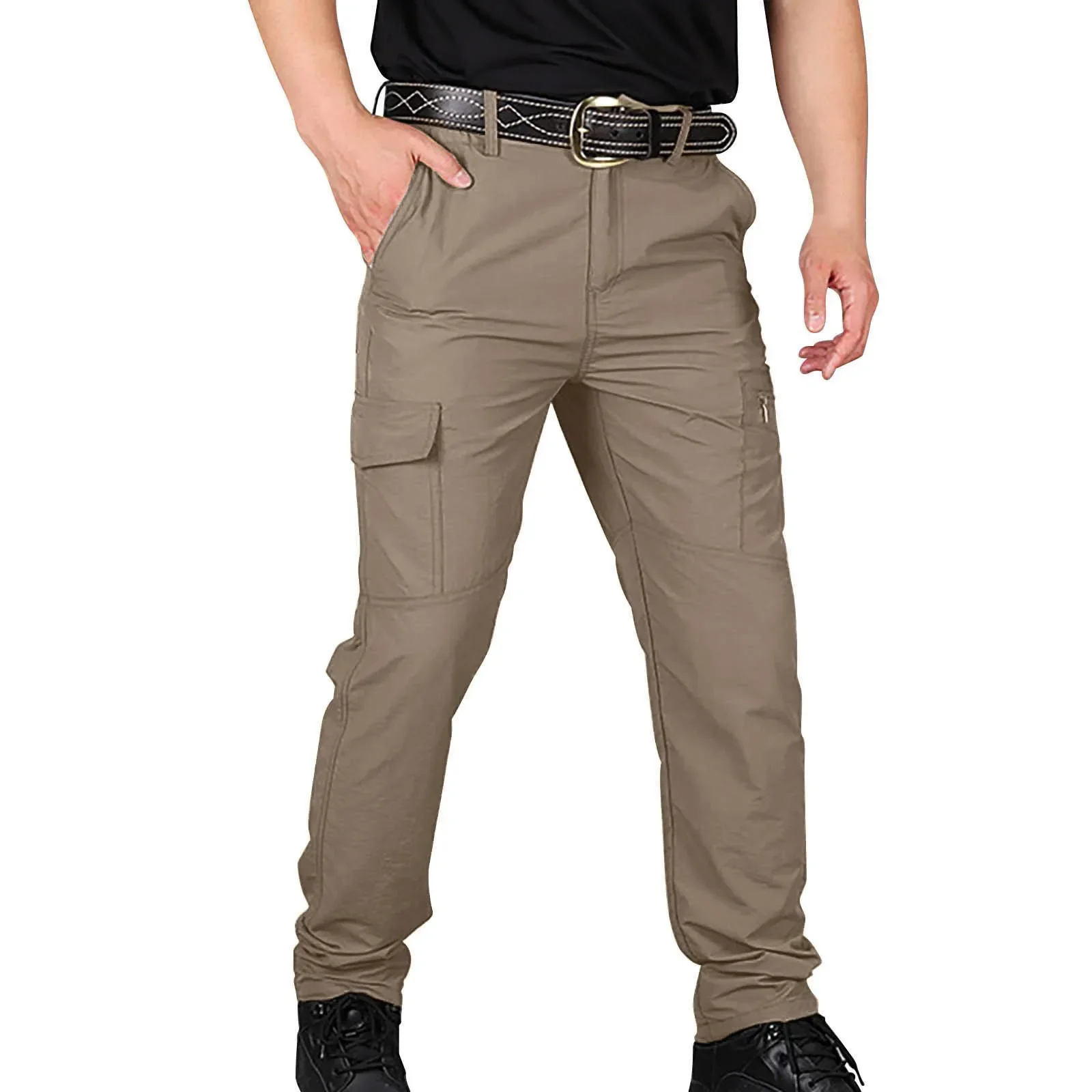 Summer Cargo Pants Men Tactical Pants Streetwear Jogger Trekking Hiking Mountain Work Tourism Trousers Quick Dry Pants