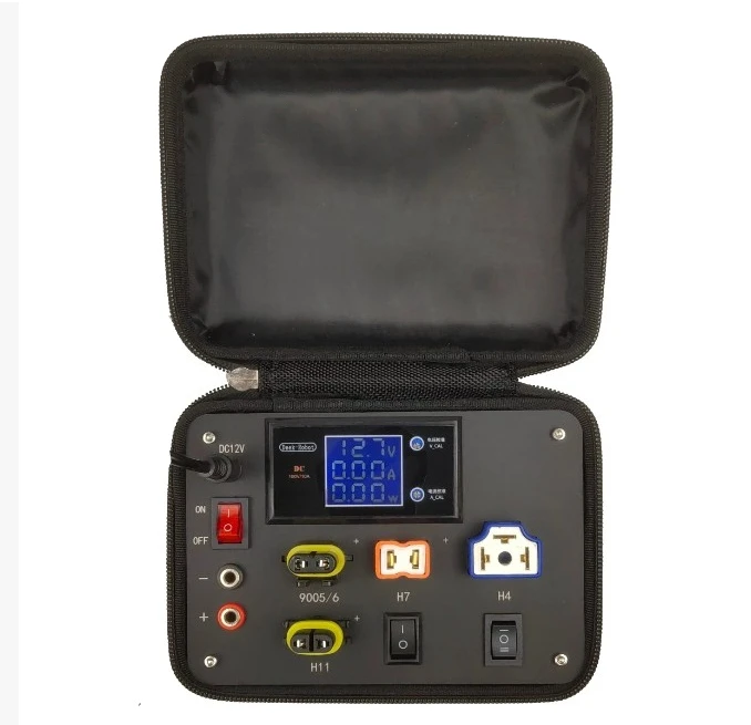 Portable LED Headlight Parameter Test Box Mini Automobile Modification Lamp Testing Instrument For Car Light Detection