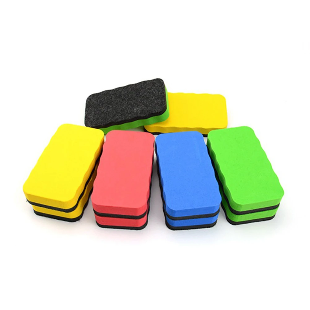 

4 Pcs Eraser Whiteboard Dry Marker Cleaner Rubber Powder Cleanser EVA Blackboard Felt
