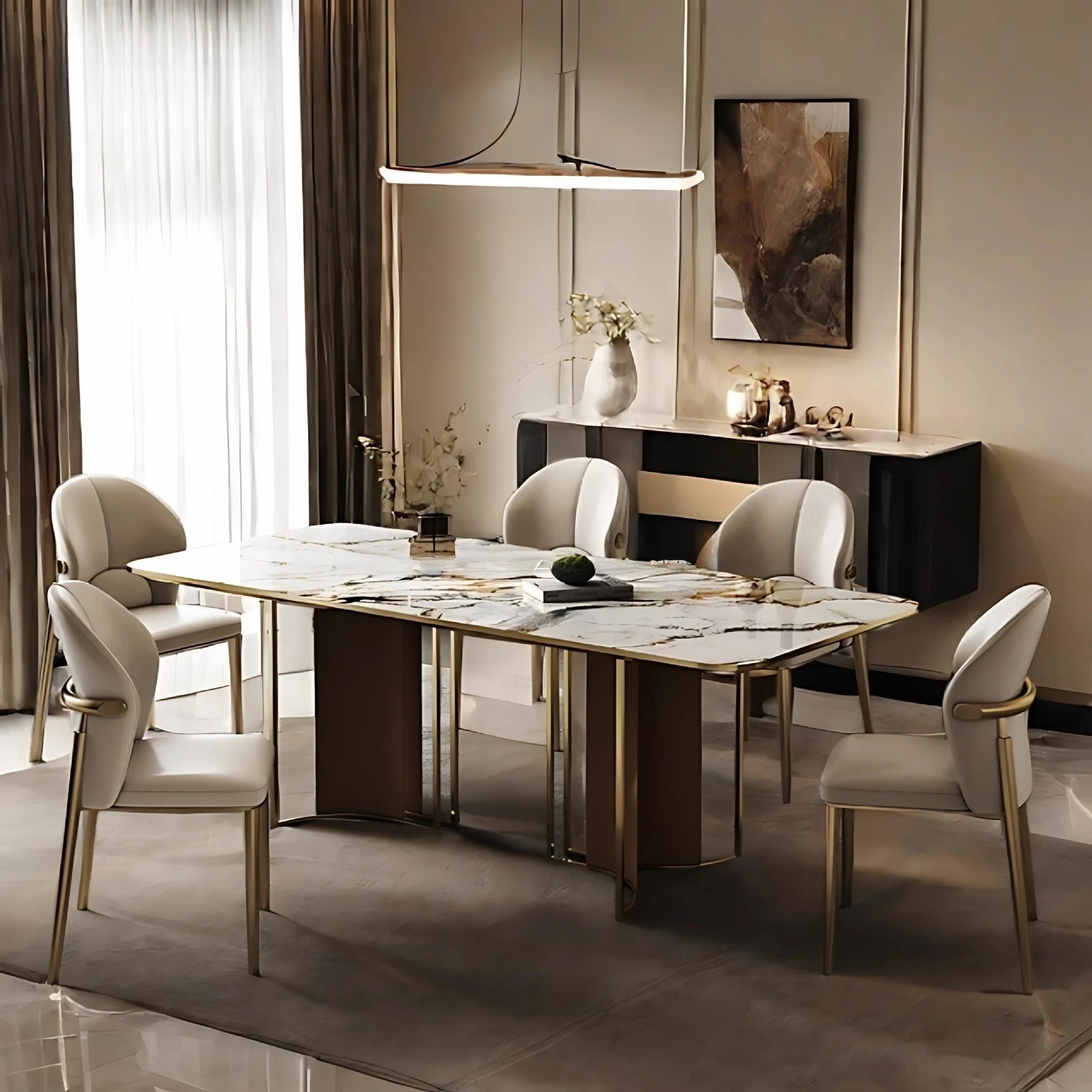 Modern Nordic Dinin… - image