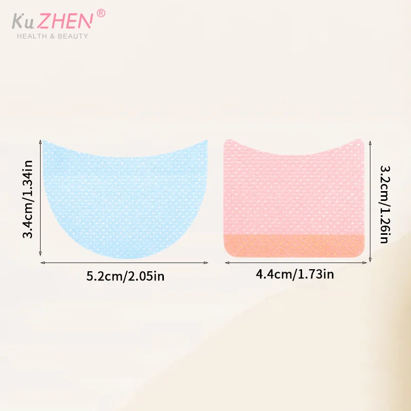 40/50Pc Non-woven Disposable Cotton Eyelashes Patch Sticker Removing False Lash Eye Pad Patch Eyelash Extension Pad Women Makeup