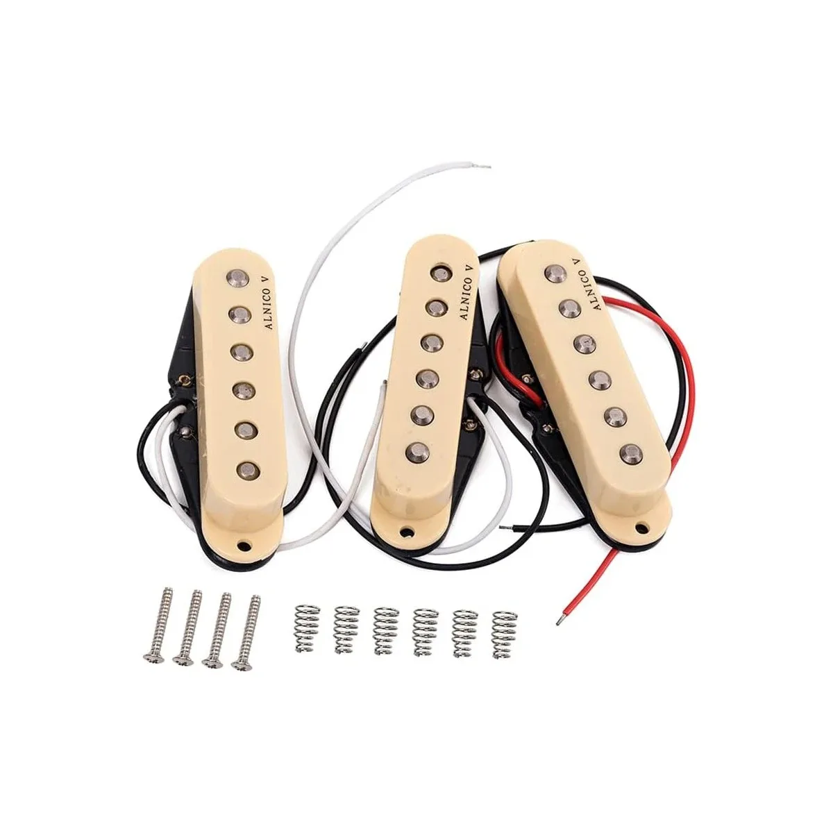 3pcs Alnico V Guitar Pickup Single Coil Humbucker Pickups Neck Middle Bridge Set For ST Electric Guitar Parts Accessories