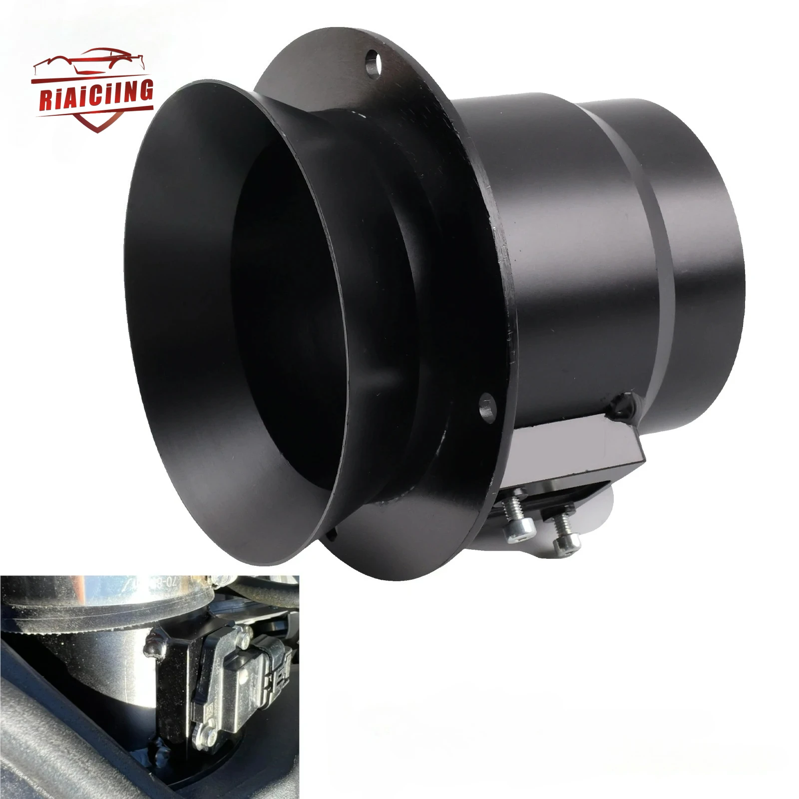 

Type R MAF Housing Conversion Kit 3.5" Air Intake System For Honda Civic FK8 17-21 Engine Parts