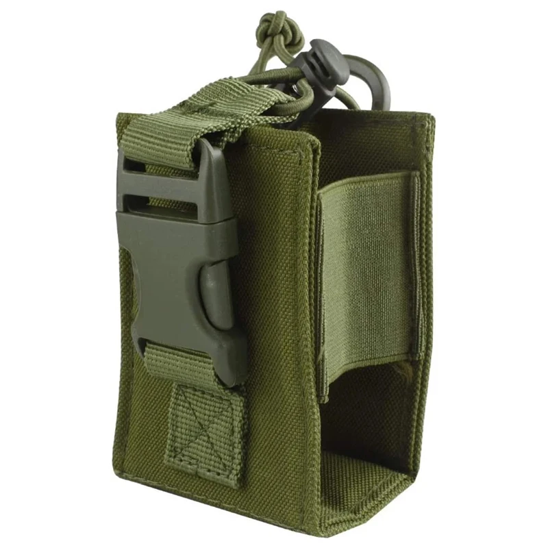 Tactical Molle Walkie Talkie Pouch Interphone Storage Bag Outdoor Molle Radio Pouch Walkie-Talkie Case Holder Accessary Bag