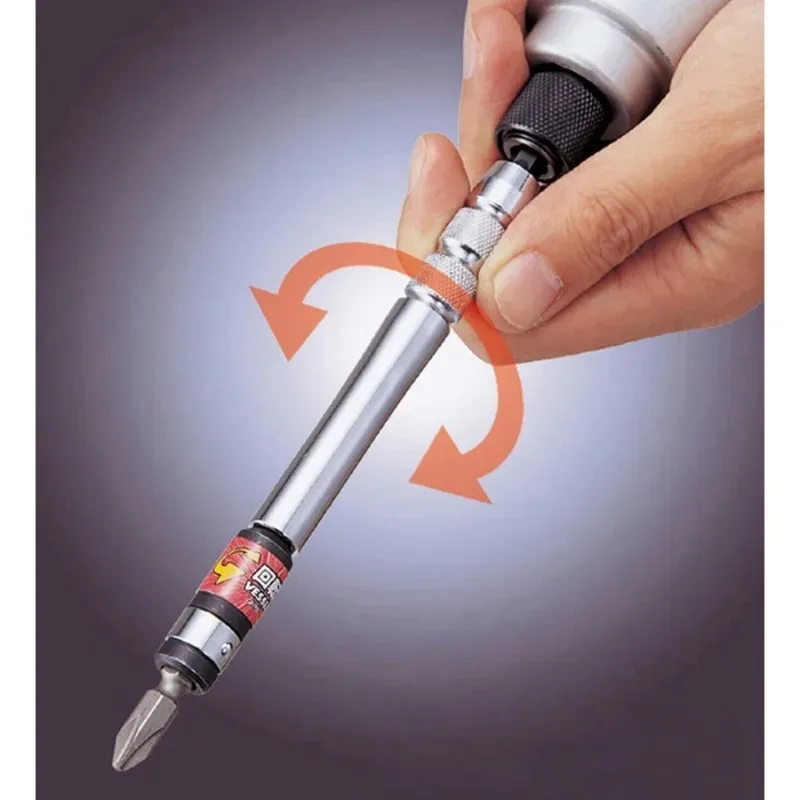 حامل لقم طويل ياباني من VESSEL EXJ150/EXJ300/WBJ100 - ساق سداسية 6.35 مم، متوازن، لتطبيقات القيادة والحاجز